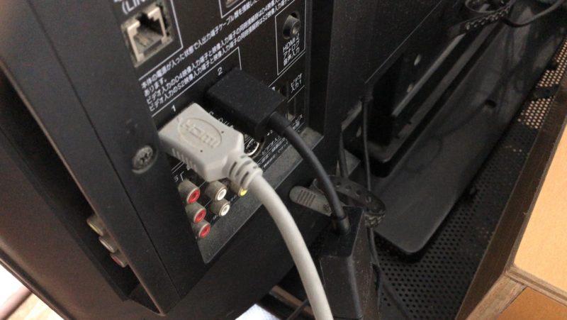 Fire TV StickをHDMI端子に接続