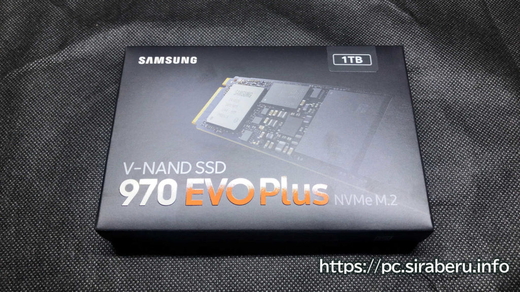 Samsung 970 EVO Plus 1TB NVMe M.2 SSDのベンチマーク結果やレビュー！安定の読み書き性能！