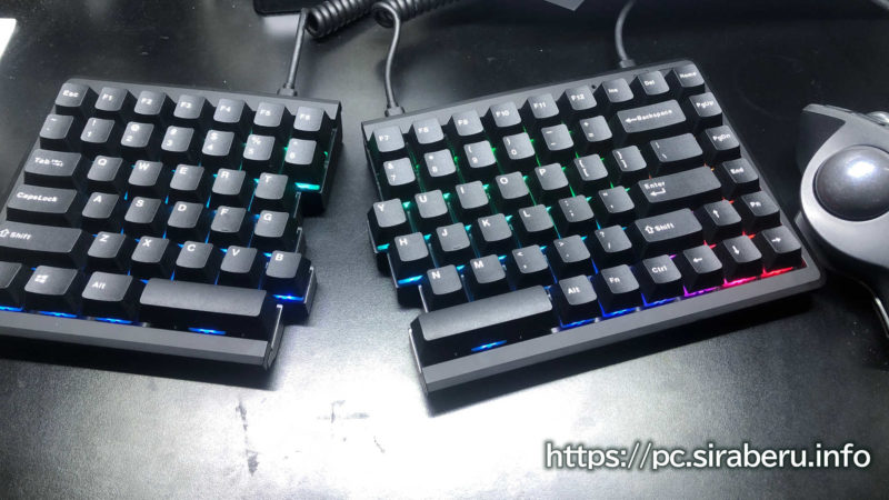 Mister MD770 RGB BT 分割型 USB接続 MISTEL MD770 分割型キーボード